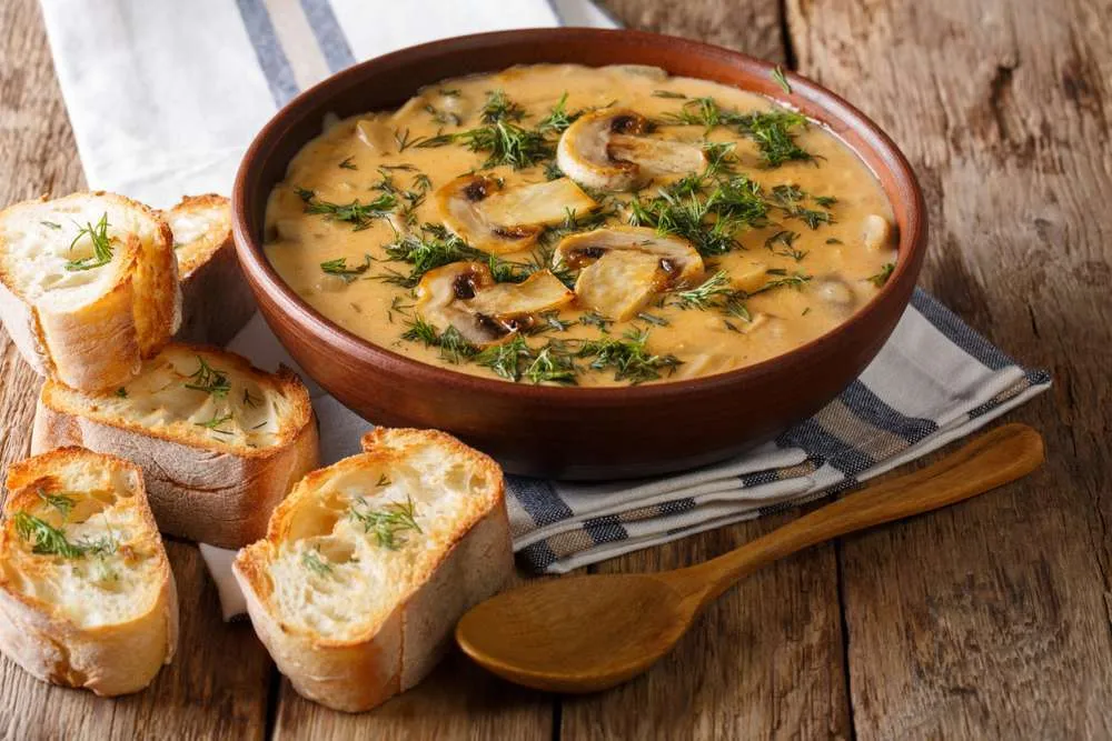 zuppa di funghi