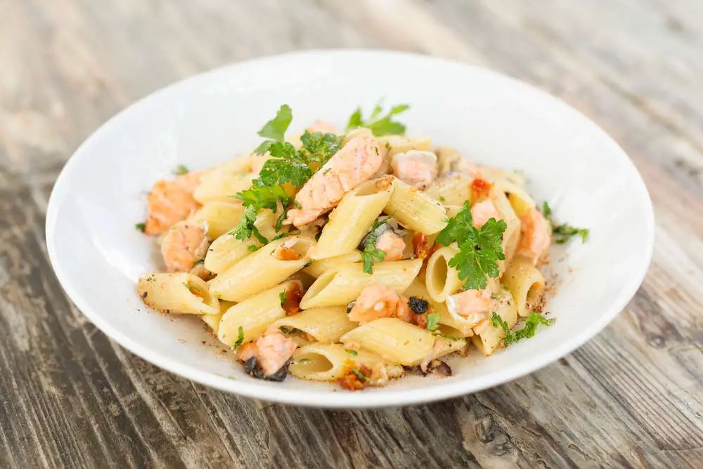 Penne al salmone