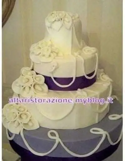 Wedding cake fatta in casa
